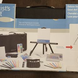 Artist's Loft Deluxe Studio Easel Art Set 101 pcs