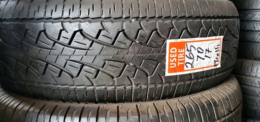 265/70/17 Great Pirelli Tire Set
