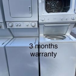 Stackable Washer & Dryer ‼️ 3-Month Warranty ✅ Delivery -Dade & Broward Tested •Clean• Ready to Use