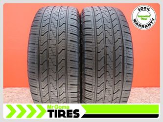 2 COOPER ENDEAVOR PLUS XL 245/55R19 USED TIRES 8.4/32 TREAD 107H 2455519