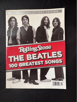 Rolling Stone The Beatles 100 Greatest Songs Magazine