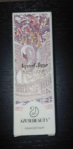 AzurBeauty Aquaglaze White Nail Polish