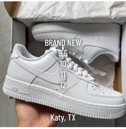Nike Air Force 1 Low Sneakers WHITE& BLACK