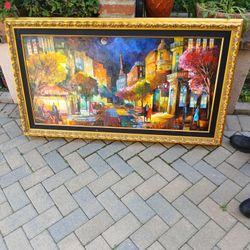 Alexander Grinshpun Hand Signed Original Acrylic on Canvas