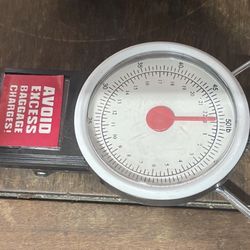 50 Pound Fish Scale With Tape Measure Built In