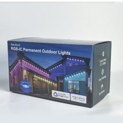 Permanent Outdoor Lights for House, 100ft 