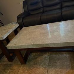 Marble Table Set 