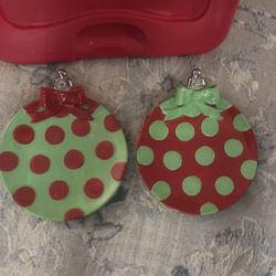 Christmas Plates Dr Suess 