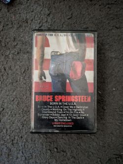 Bruce Springsteen born in the USA