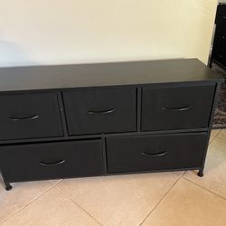 Small black dresser