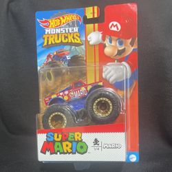  Hot Wheels Monster Trucks Super Mario, [red] Mario