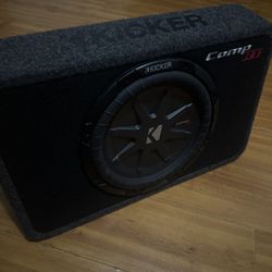 10”  Speaker W/ Box  and Amplifier
