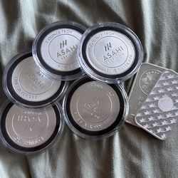 Silver bullion for sale