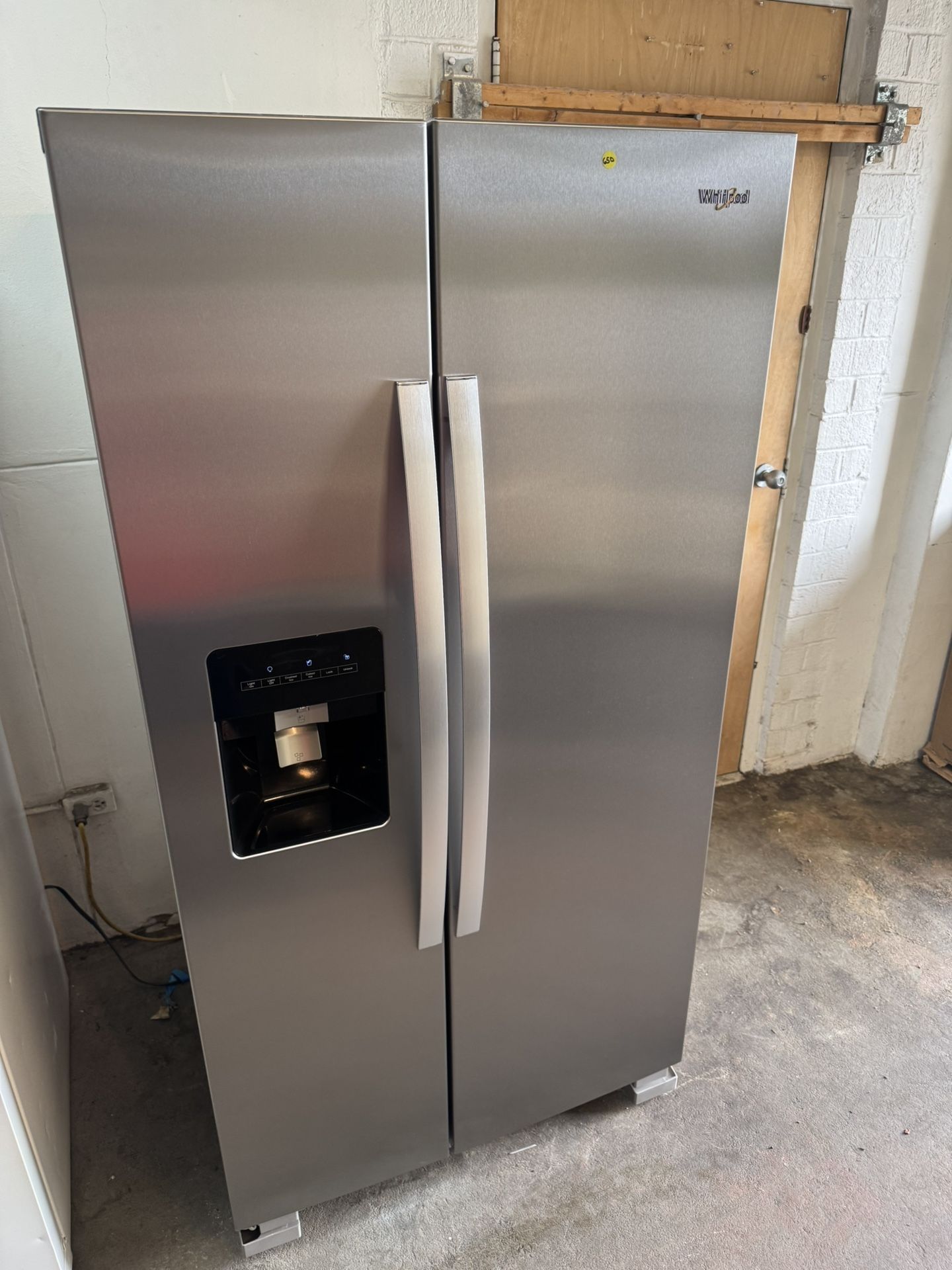 Whirlpool Stainless Steel Side By Side Refrigerator