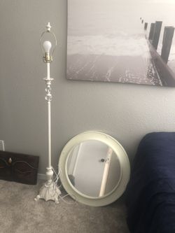 Mirror and Lamp