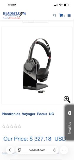 Plantronics Voyager Focus UC B825 w Charge Stand