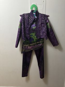 Descendants Mal Costume Large 10-12