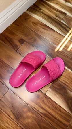 Coach Pink Slides