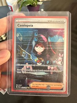 Pokemon Card Cassiopeia Trainer Full Art for Sale in Buckeye, AZ - OfferUp Pokemon Card Cassiopeia Trainer Full Art for Sale in Buckeye, AZ - OfferUp