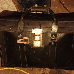 60s Vintage Travel Case, Doctors Bag,Briefcase..