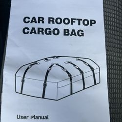 Car Rooftop Cargo Bag