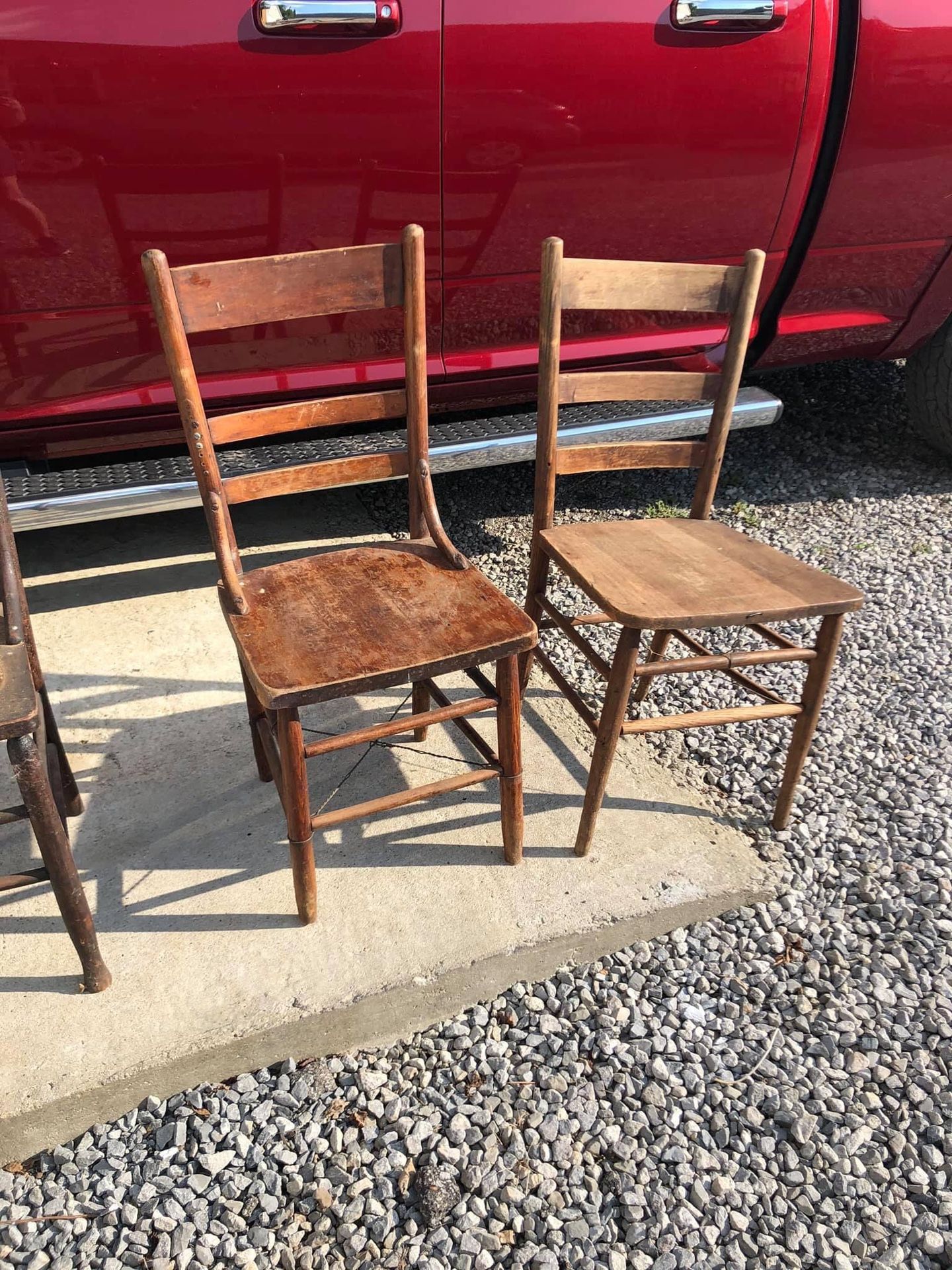 Chairs 2 of them $10 a piece or $20 for both