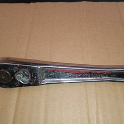 Snap-on Tools FN720A Ratchet 3/8" Drive Short Handle 6" Long Made in USA