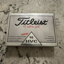 Titleist golf balls