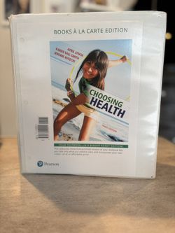 Choosing Health College Book