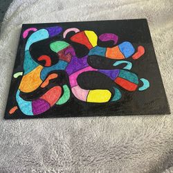 Brilliant Colorful Painting 