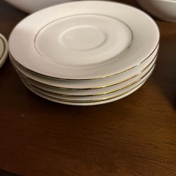 Small Plates Gold Rim
