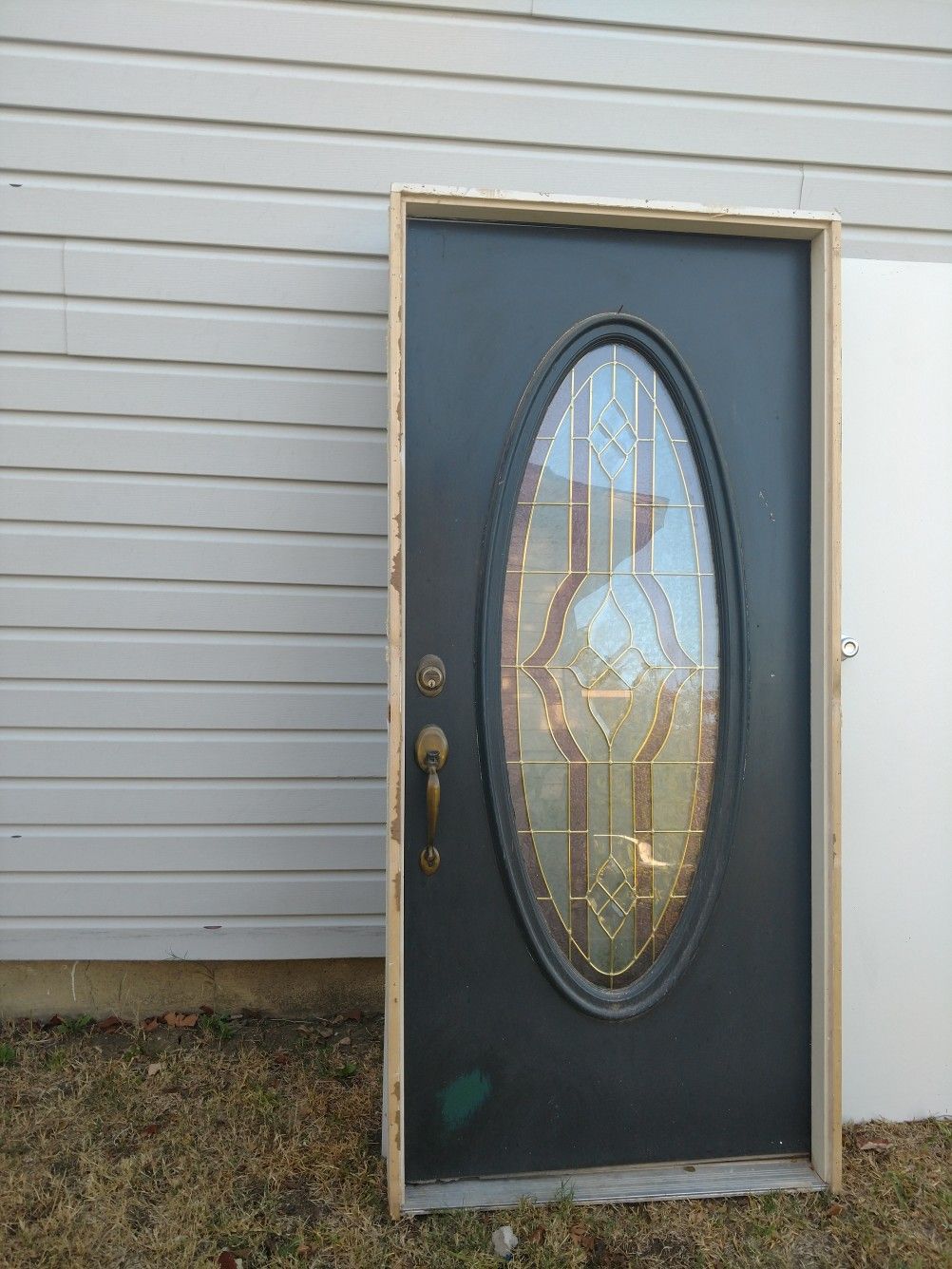 Used prehung door