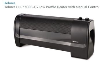Holmes HLP3300B-TG Low Profile Heater with Manual Control for Sale in San  Diego, CA - OfferUp