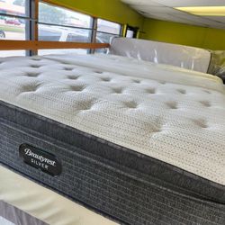 Mattress And Box Spring Queen Size 