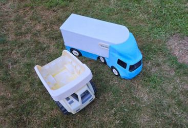 Little Tikes Step 2 Sturdy Kids Trucks! Cleaned For Indoor Outdoor Play!