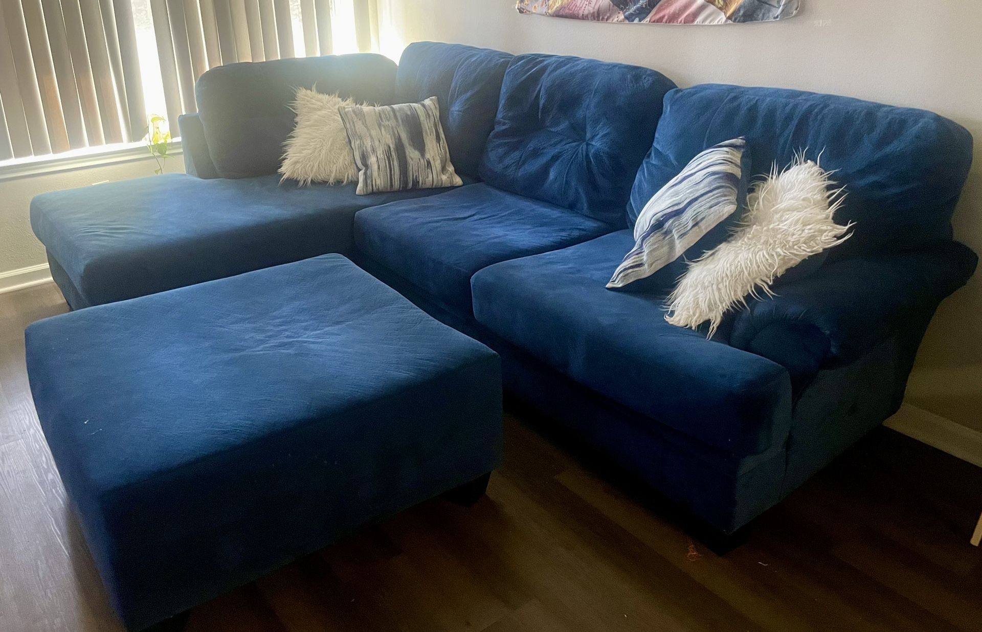 Sectional And Ottoman