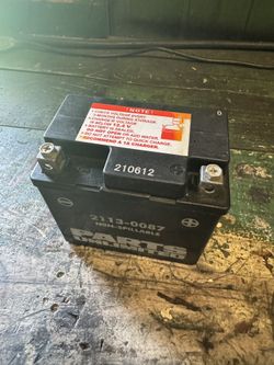 Parts Unlimited 12V ATV Battery