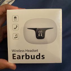 Wireless Headset Earbuds Unopened 