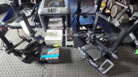 3D Printers and Filament Lot