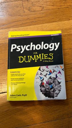 Book Psychology for DUMMIES