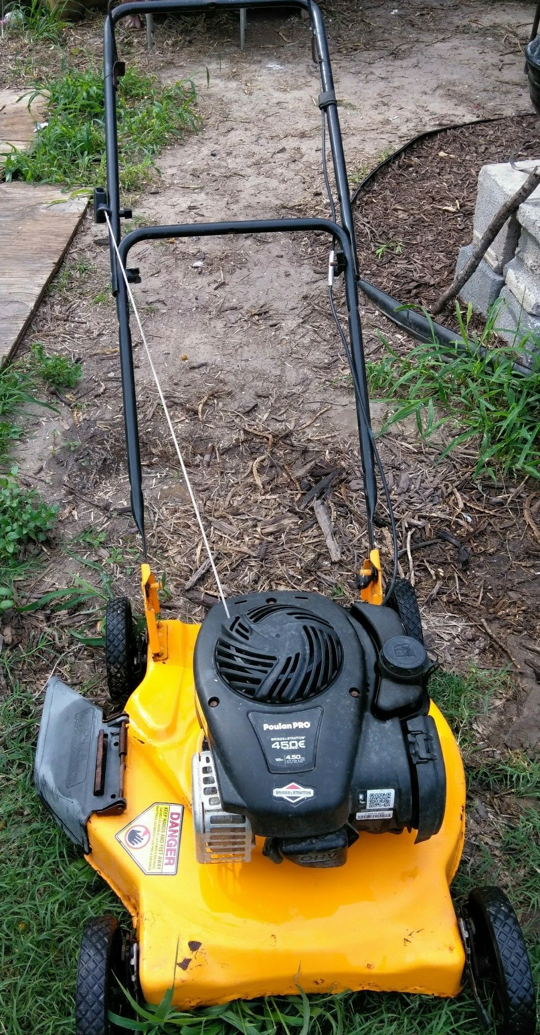 Poulan Pro 450e Series Push Mower