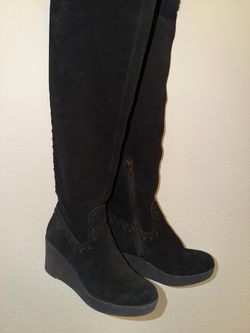 Juicy couture thigh high boots