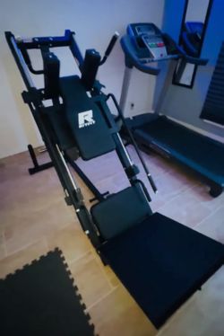 Firm price.   Fully assembled RitFit Hack Squat Machine with 110lbs plates