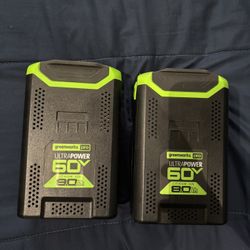Greenwork Pro 60volt Battery 🔋 