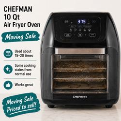 CHEFMAN 10 Qt Air Fryer Oven – Moving Sale