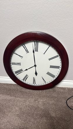 Large wall clock 32”