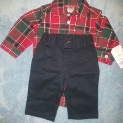 Boy Christmas Outfit New