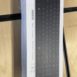 NEW Dell KM555 US Silent Compact Keyboard & Mouse 05V5M