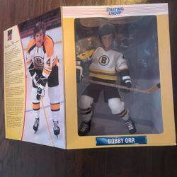 Limited Edition Exclusive KB Toys Hasbro 1997 NHL Boston Bruins - Bobby Orr 12 Inch Starting Lineup Figure