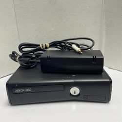 Microsoft Xbox 360 S Slim Model 1439 Console No HDD Hard Drive Black - Tested